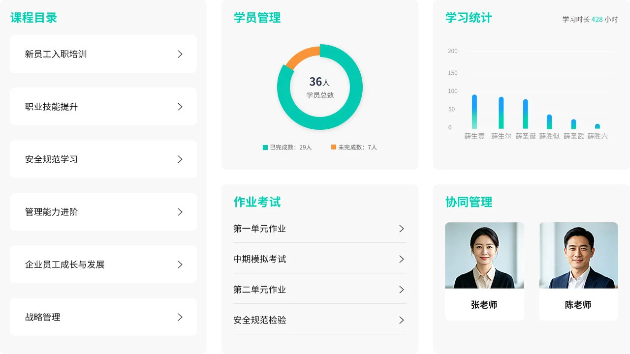 我创建的课